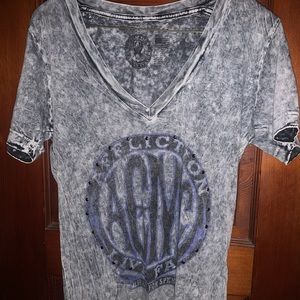 Affliction American Customs v neck sz medium NWOT